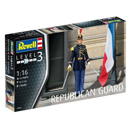 FRENCH REPUBLICAN GUARD KIT 1:16 Revell Kit Figure Militari Modellino