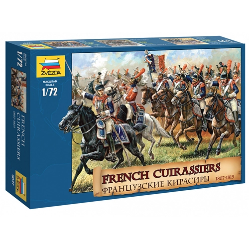 CORAZZIERI FRANCESI 1807-15 KIT 1:72 Zvezda Kit Figure Militari Modellino