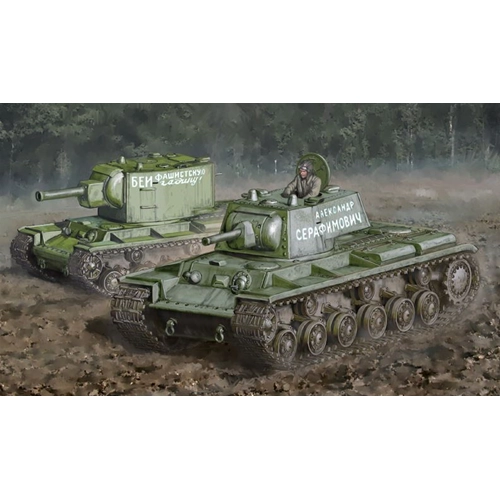 KV-1/KV-2 KIT 1:56 Italeri Kit Mezzi Militari Modellino