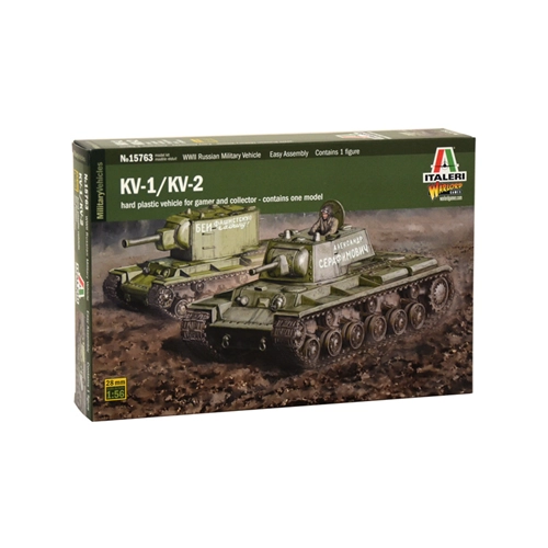 KV-1/KV-2 KIT 1:56 Italeri Kit Mezzi Militari Modellino
