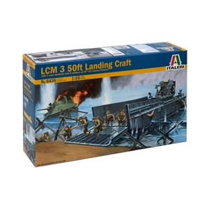 LCM 3 LANDING CRAFT KIT 1:35 Italeri Kit Mezzi Militari Modellino