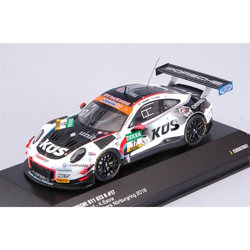 PORSCHE 911 GT3 R N.17 ADAC GT NURBURGRING 2018 T.BERNHARD-K.ESTRE 1:43 CMR Classic Model Replicars Auto Competizione Modellino