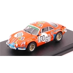 ALPINE A110 N.100 1000 KM NURBURGRING 1971 KERN-SOMMER 1:43 Trofeu Auto Rally Modellino