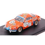 ALPINE A110 N.102 1000 KM NURBURGRING 1971 LUBBERING-KLAUKE 1:43 Trofeu Auto Rally Modellino
