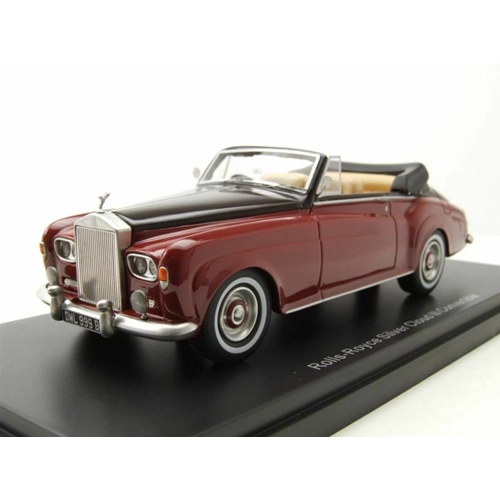 ROLLS ROYCE SILVER CLOUD III CONVERTIBLE 1964 RED 1:43 Neo Scale Models Auto Stradali Modellino