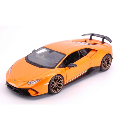 LAMBORGHINI HURACAN PERFORMANTE 2017 METALLIC ORANGE 1:24 Burago Auto Stradali Modellino