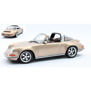 SINGER PORSCHE 911 TARGA 1967 GOLD 1:18 Cult Scale Models Auto Stradali Modellino