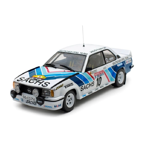 OPEL ASCONA 400 N.10 RALLY HUNSRUCK 1980 R.HAINBACK-W.HOHENADEL 1:18 SunStar Auto Rally Modellino