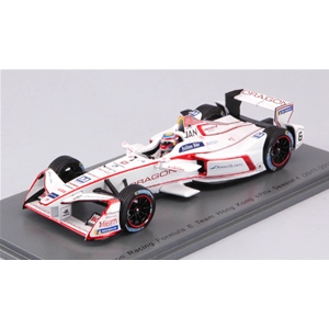 DRAGON N.6 Rd.2 HONG KONG FORMULA E (2017-2018) N.JANI 1:43 Spark Model Auto Competizione Modellino