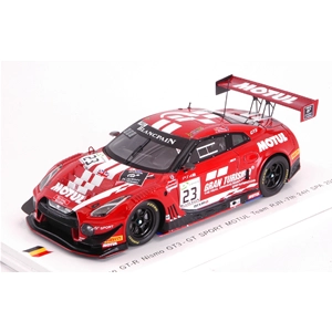 NISSAN GT-R N.23 7th 24 H SPA 2018 M.PARRY-A.BUNCOMBE-L.ORDONEZ 1:43 Spark Model Auto Competizione Modellino