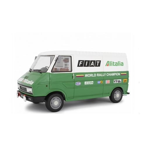 FIAT 242 ASSISTENZA LANCIA 1977 1:18 Laudo Racing Camion Modellino