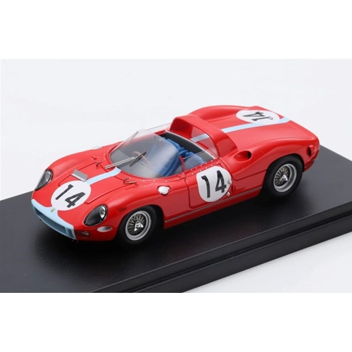 FERRARI 330P N.14 2nd LE MANS 1964 HILL/BONNIER 1:43 Looksmart Auto Competizione Modellino