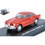 ALFA ROMEO GIULIETTA SPRINT 1959 RED 1:43 Edison Giocattoli Auto Stradali Modellino