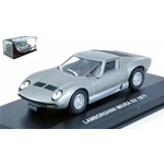 LAMBORGHINI MIURA SV 1971 SILVER 1:43 Edison Giocattoli Auto Stradali Modellino