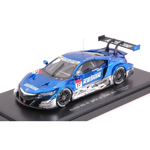 HONDA NSX-GT N.17 SUPER GT 500 2017 K.TSUKAKOSHI-T.KOGURE 1:43 Ebbro Auto Competizione Modellino