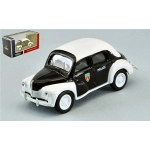 RENAULT 4 CV 1955 POLICE 1:64 Norev Forze dell'Ordine Modellino