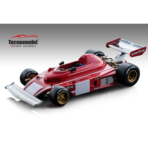 FERRARI 312 B 3 TEST MONZA 1974 CLAY REGAZZONI 1:18 Tecnomodel Formula 1 Modellino