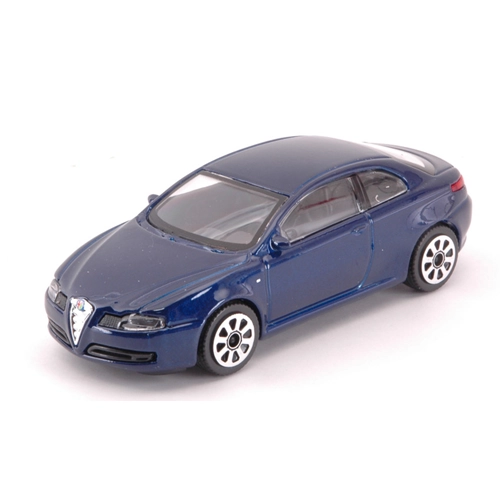 ALFA ROMEO GT 2003 DARK BLUE 1:43 Burago Auto Stradali Modellino