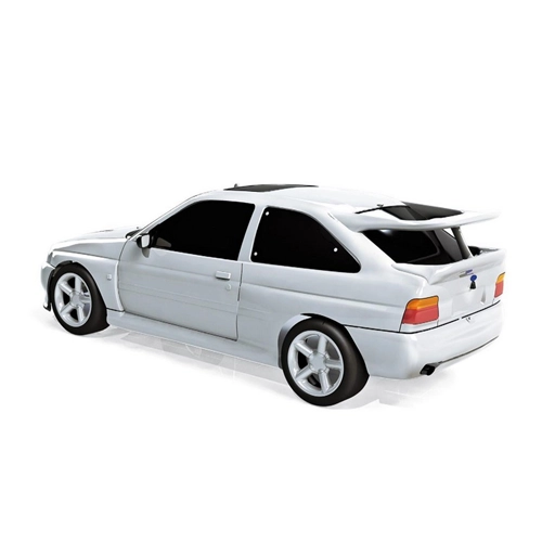FORD ESCORT COSWORTH 1992 WHITE 1:18 Norev Auto Stradali Modellino