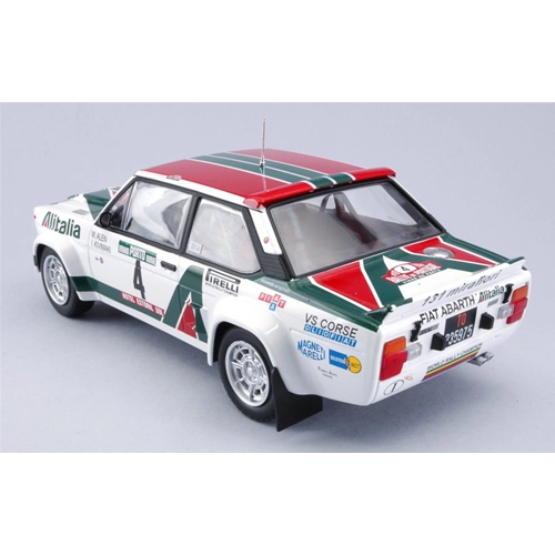 FIAT 131 ABARTH N.4 WINNER RALLY PORTUGAL 1978 ALEN-KIVIMAKI 1:18 Ixo Model Auto Rally Modellino