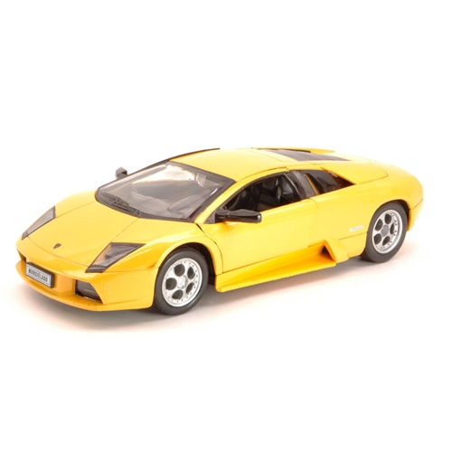 LAMBORGHINI MURCIELAGO 2001 YELLOW 1:24 Welly Auto Stradali Modellino