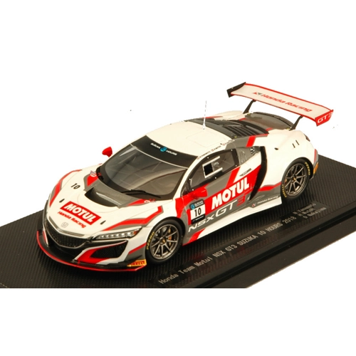 HONDA NSX GT3 N.10 10 H SUZUKA 2018 YAMAMOTO-MUTOH-NAKAJIMA 1:43 Ebbro Auto Competizione Modellino