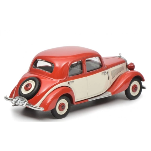 MERCEDES 170 V 1936 RED/WHITE 1:43 Schuco Auto d'Epoca Modellino