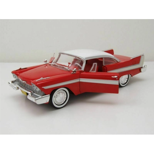 PLYMOUTH FURY 1958 CHRISTINE 1:24 Greenlight Movie Modellino