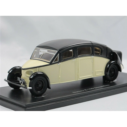 BURNEY R-100 STREAMLINE 1930 BLACK-IVORY 1:43 Autocult Auto d'Epoca Modellino