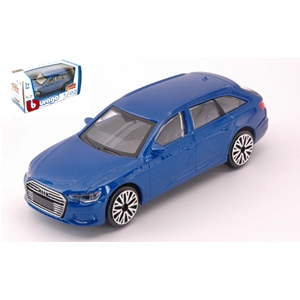 AUDI A6 AVANT 2019 BLUE 1:43 Burago Auto Stradali Modellino