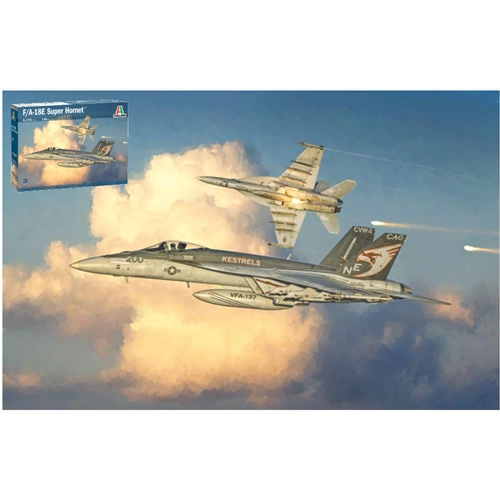 F/A 18E SUPERHORNET KIT 1:48 Italeri Kit Aerei Modellino