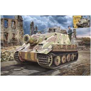 38 cm RW61 AUS STURMMORSER TIGER KIT 1:35 Italeri Kit Mezzi Militari Modellino
