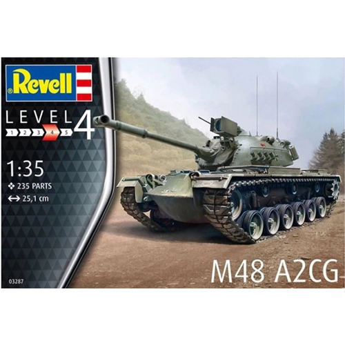 M48 A2CG KIT 1:35 Revell Kit Mezzi Militari Modellino