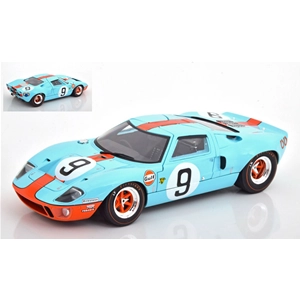 FORD GT40 GULF N.9 WINNER LE MANS 1968 P.RODRIGUEZ-L.BIANCHI 1:18 Solido Auto Competizione Modellino