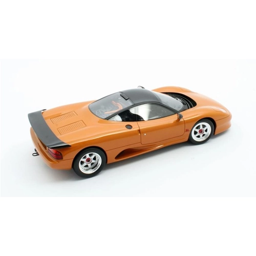 JAGUAR XJ-R 1990 METALLIC ORANGE 1:18 Cult Scale Models Auto Stradali Modellino