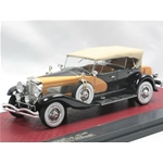 DUESEMBERG SJ J DUAL COWL PHAETON/UNION CITY 1935 CLOSED COPPER/BLACK 1:43 Matrix Scale Models Auto d'Epoca Modellino