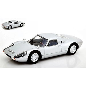 PORSCHE 904 GTS 1964 SILVER 1:18 Norev Auto Stradali Modellino