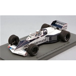 BRABHAM BT52 RICCARDO PATRESE 1983 N.6 DNF BRAZILIAN GP 1:43 Spark Model Formula 1 Modellino