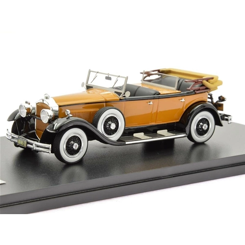 PACKARD 733 STANDARD 8 1930 ORANGE/BLACK 1:43 Neo Scale Models Auto d'Epoca Modellino