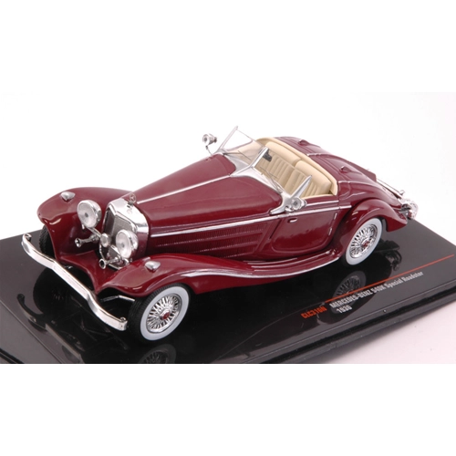 MERCEDES 540K SPECIAL ROADSTER 1936 RED 1:43 Ixo Model Auto d'Epoca Modellino