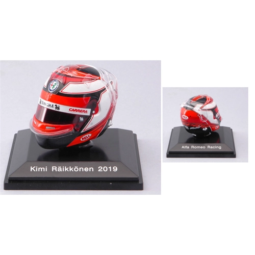 CASCO KIMI RAIKKONEN 2019 ALFA ROMEO F1 1:8 Spark Model Caschi Modellino