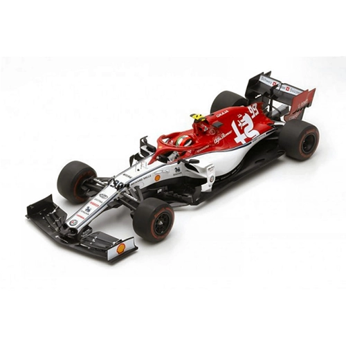 ALFA ROMEO F1 C38 A.GIOVINAZZI 2019 N.99 TBC GP 1:18 Spark Model Formula 1 Modellino