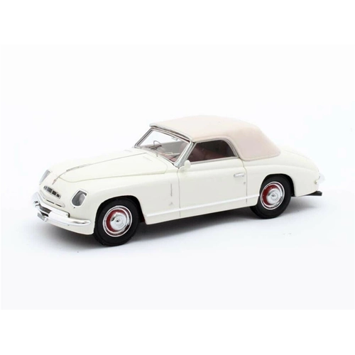 ALFA ROMEO 6C 2500 GHIA CONVERTIBLE 1947 CLOSED WHITE 1:43 Matrix Scale Models Auto d'Epoca Modellino