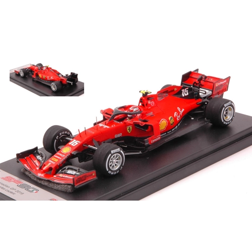 FERRARI SF90 CHARLES LECLERC 2019 N.16 3rd CANADA GP 1:43 Looksmart Formula 1 Modellino