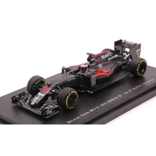MC LAREN HONDA MP4-31 STOFFEL VANDOORNE 2016 N.47 BAHRAIN GP 1:43 Ebbro Formula 1 Modellino