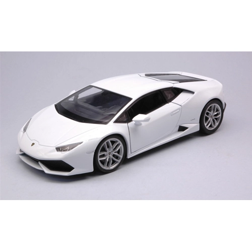 LAMBORGHINI HURACAN LP 610-4 2014 WHITE 1:24 Welly Auto Stradali Modellino