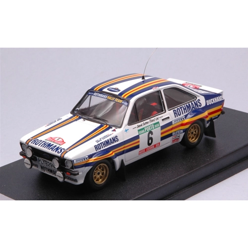 FORD ESCORT MK2 N.6 RALLY OF PORTUGAL 1981 VATANEN-RICHARDS 1:43 Trofeu Auto Rally Modellino