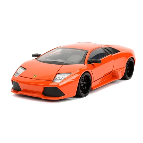 ROMAN'S LAMBORGHINI MURCIELAGO LP640 2007 ORANGE FAST & FURIOUS VI 1:24 Jada Toys Movie Modellino