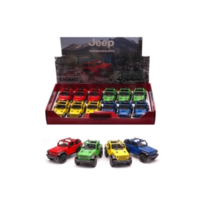 JEEP WRANGLER OPEN TOP cm 12 (1 Modellino a Scelta) 1:28 Kinsmart Modellismo Giocattolo Modellino