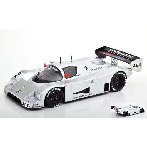 SAUBER C9 N.2 JEREZ TEST 1990 SCHUMACHER-FRENTZEN-WENDLINGER 1:18 Norev Auto Competizione Modellino